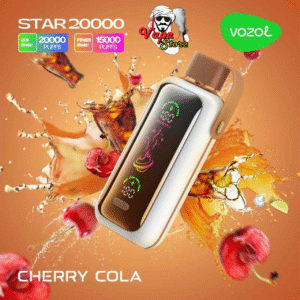 20000 Puffs Cherry Cola Ice Disposable Kit