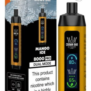 Crown Bar Al Fakher 8000 Puffs Mango Ice