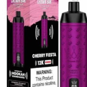 Crown Bar Al Fakher 12000 Puffs Cherry Fiesta