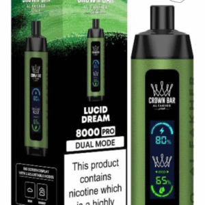 Crown Bar Al Fakher 8000 Puffs Lucid Dream