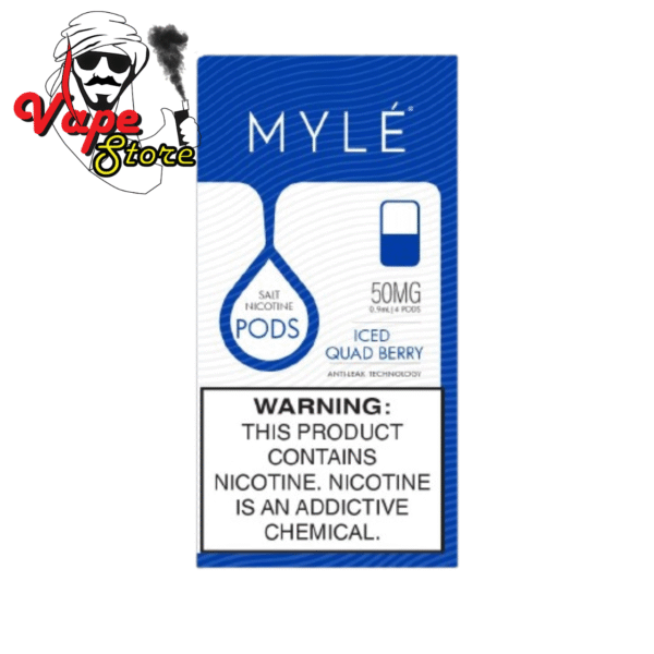 Iced Quad Berry Myle V4 Pods