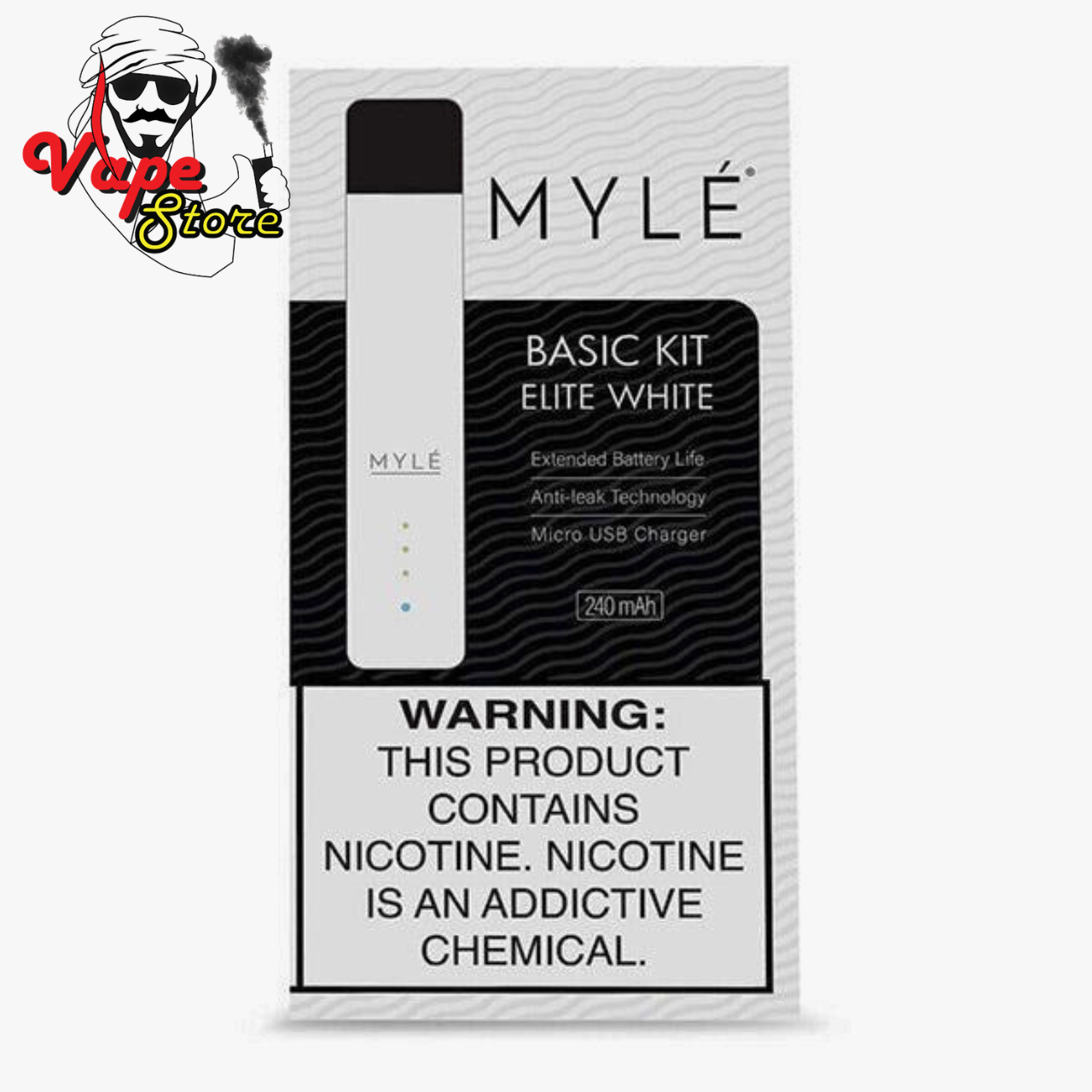 Myle V4 Device: Basic Kit Elite White