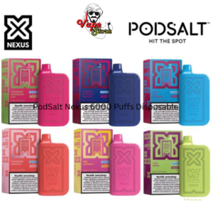 PodSalt Nexus 6000 Puffs Disposable All Flavor
