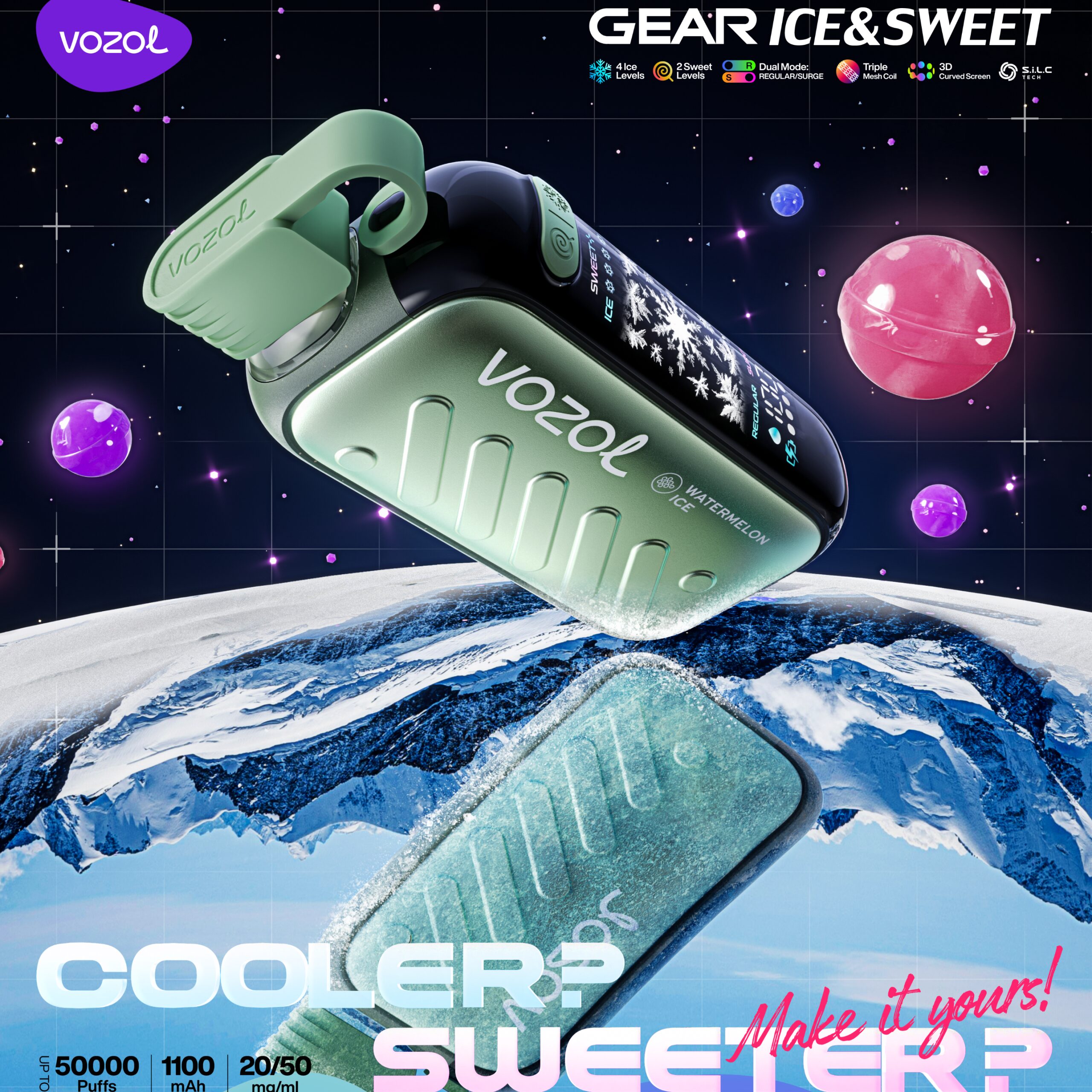 VOZOL Gear 50