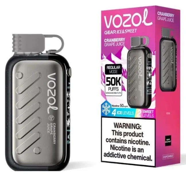 vozol gear 50k Cranberry Grape juice