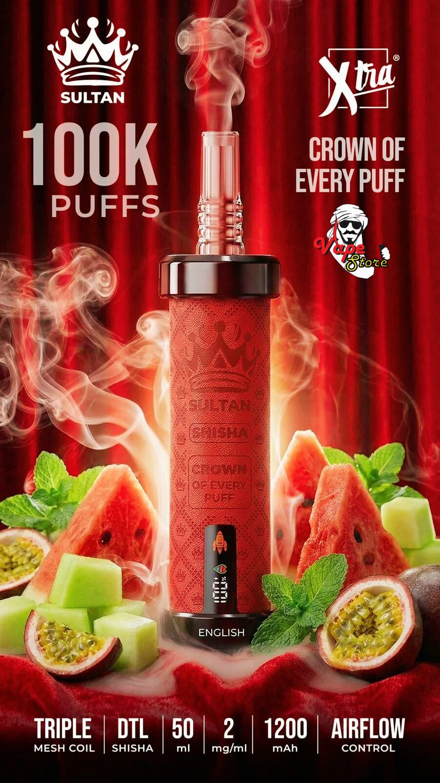 Sultan-Xtra-Shisha-100k-English