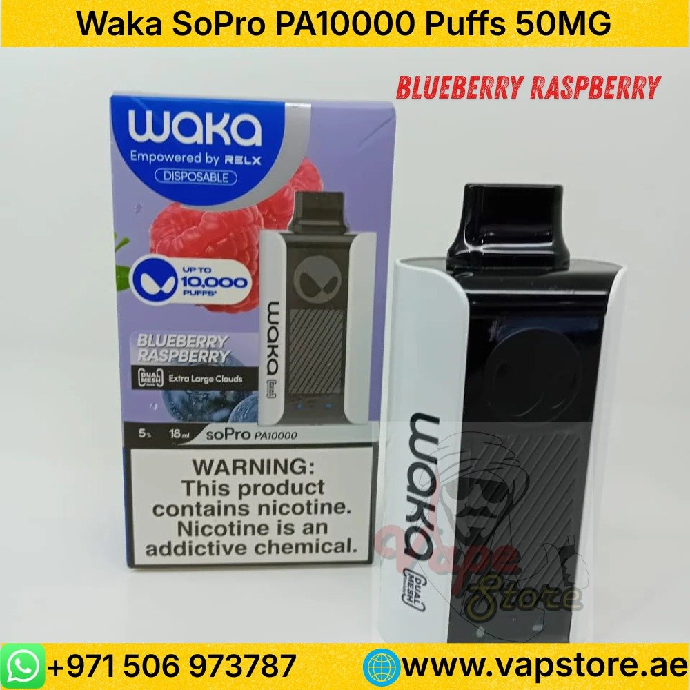Waka-SoPro-PA10000-Puffs-Blueberry-Raspberry